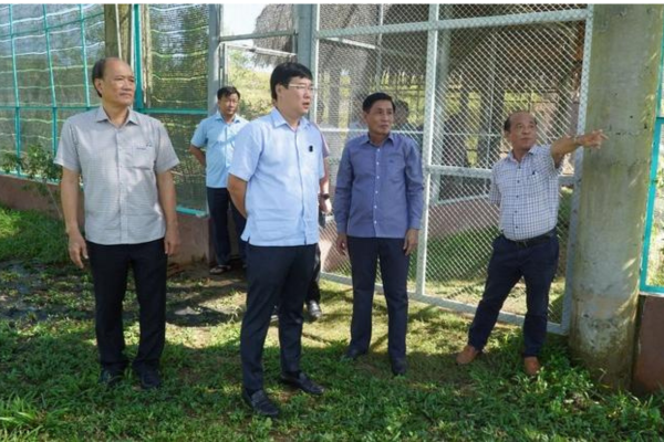 First two sarus cranes to arrive in Dong Thap in early December