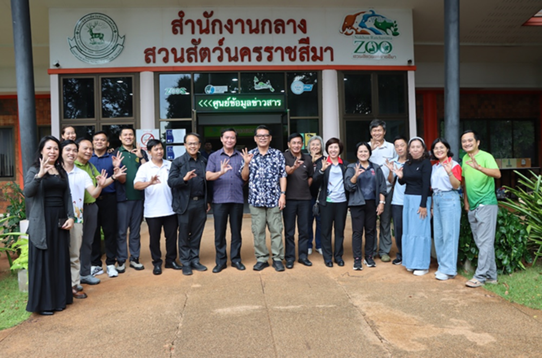 Tham quan, học hỏi kinh nghiệm bảo tồn động vật hoang dã tại Korat Zoo